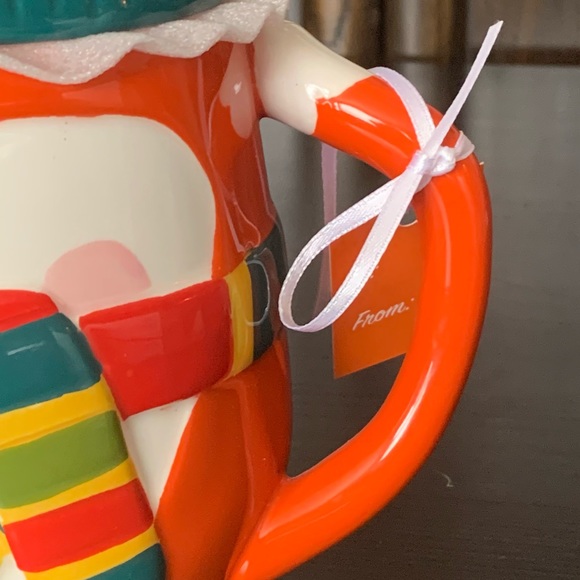 Ceramic Woodland Fox Figural Topper Mug - Picture 4 of 9